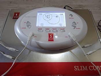 Amazon.co.jp: 美品 ハイパワー高周波EMSマシン SLIM CUBE 腹筋 筋肉